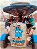 Women and men on the Michigan Pedaler bike.