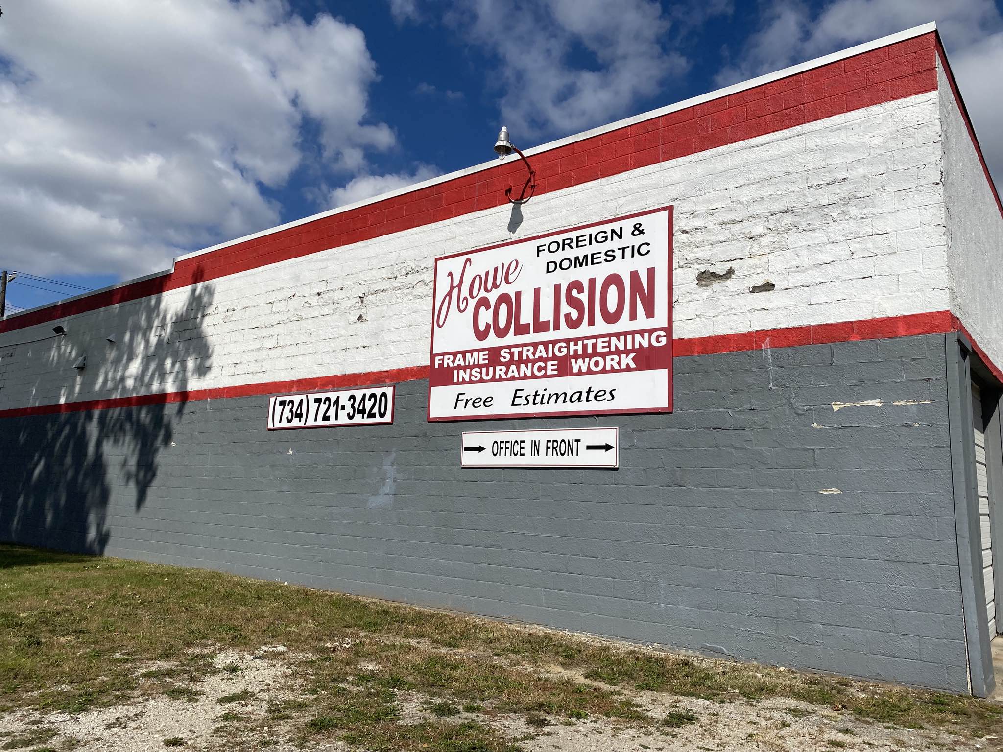 Howe Collision - Before Photo 