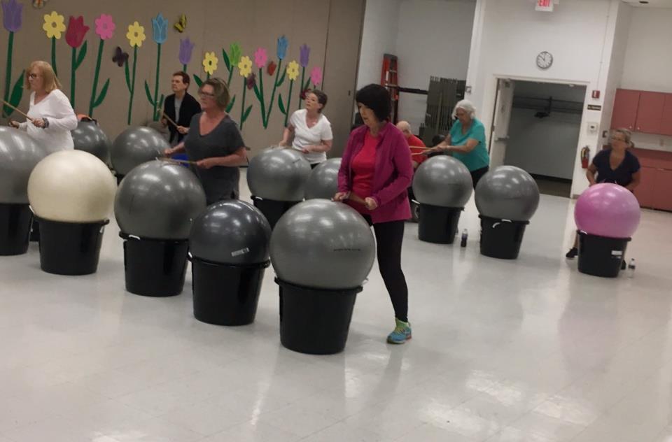 Cardio Drum Exercise Inside