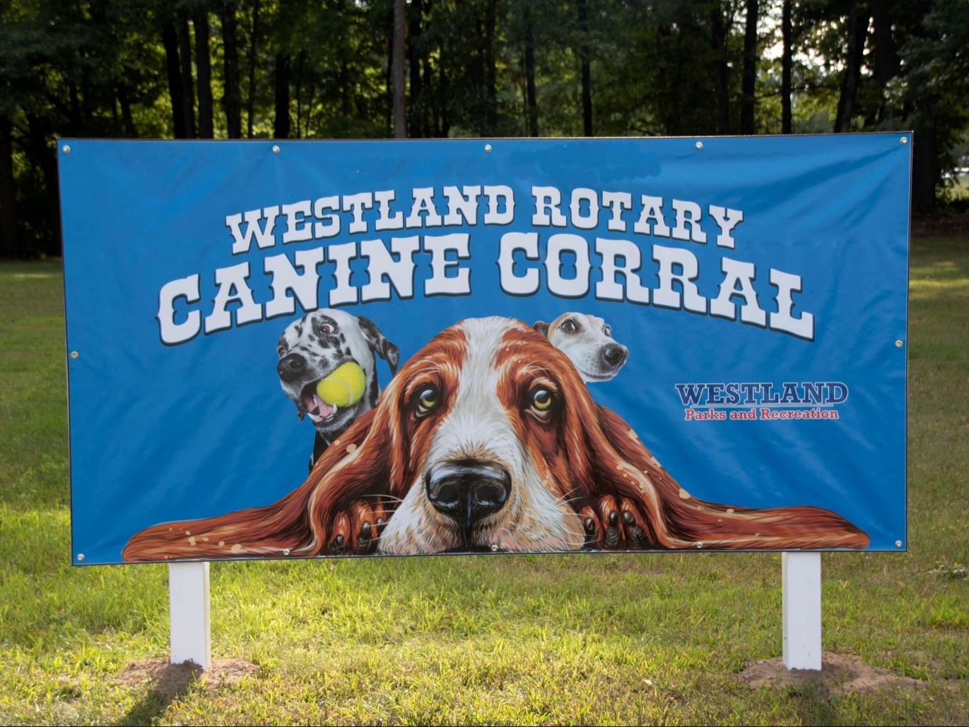 Canine Corral Sign